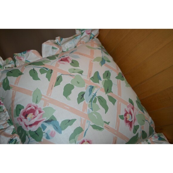 Vintage Pillows Cottage Chic French Country Shabby Romantic with Ruffles - Picture 6 of 6